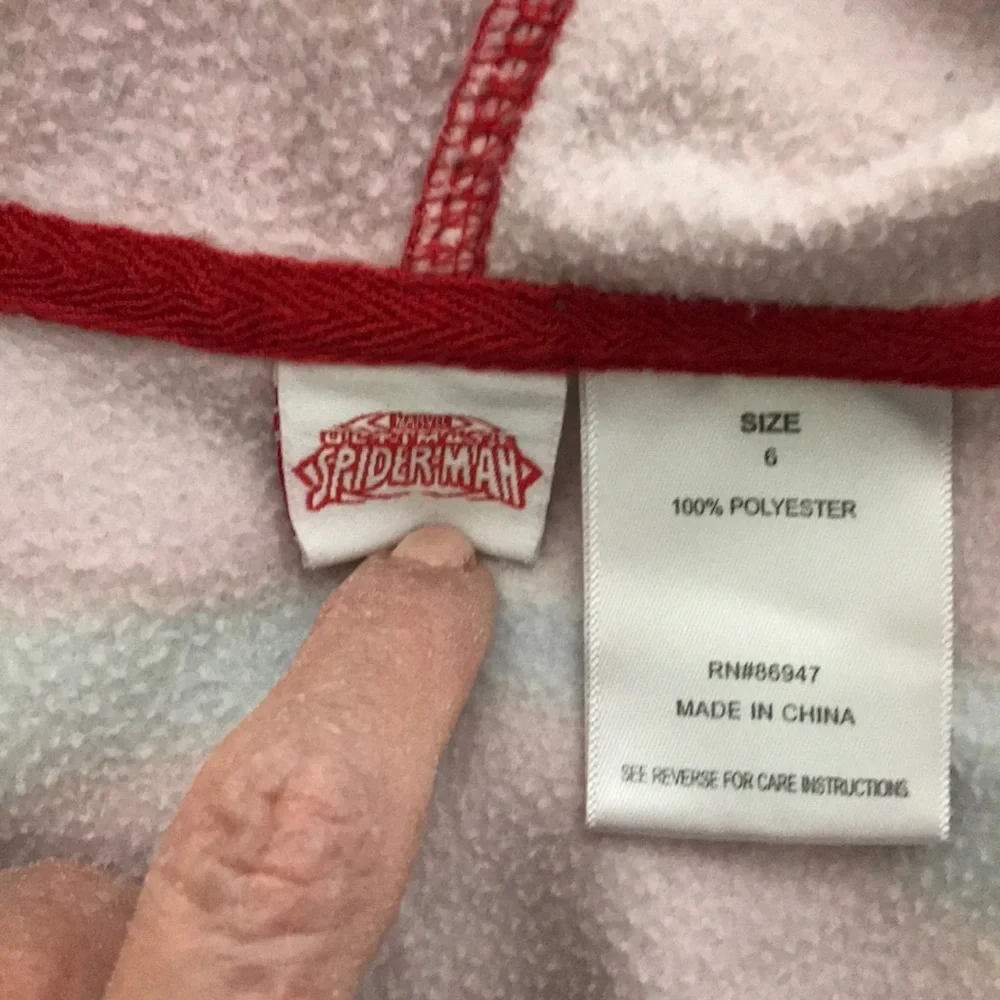 Spider-Man Hooded Sweatshirt - Picture 4 of 5